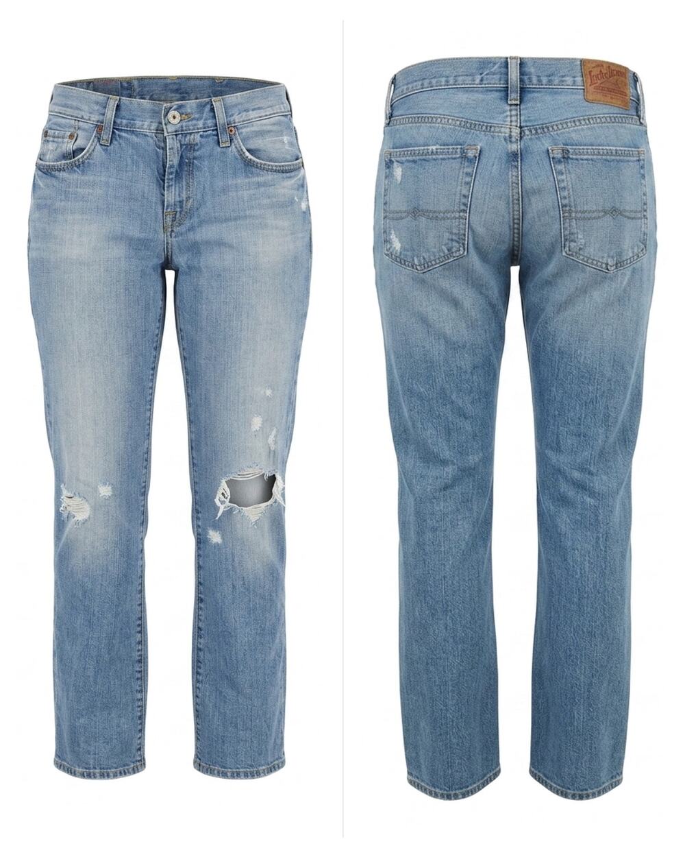 Vintage Lucky Brand Sweet Dream Jean Straight Distressed Jeans Women Size 6